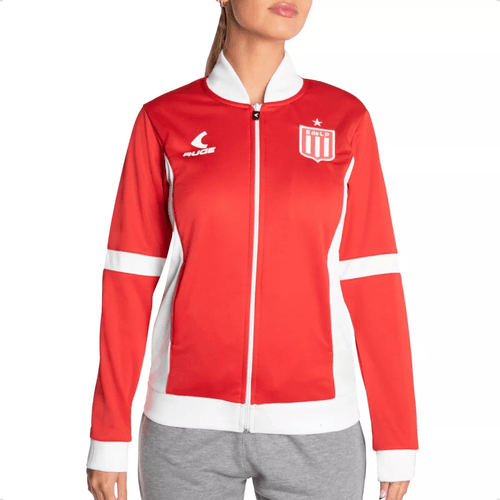 Campera Ruge Mujer Pre-Match Estudiantes de la Plata 23 ROJO