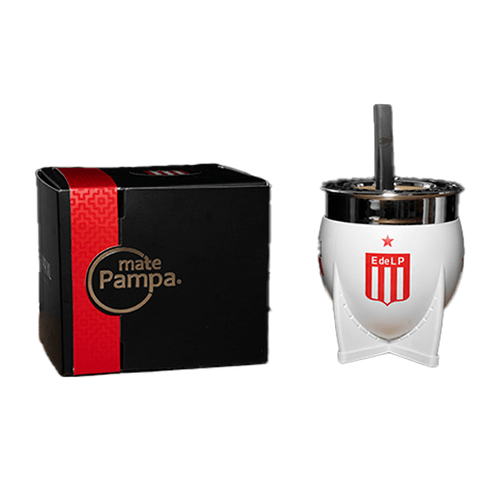 Mate Blanco Aro plateado Estudiantes de la Plata